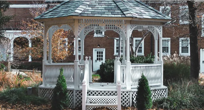 wooden gazebos