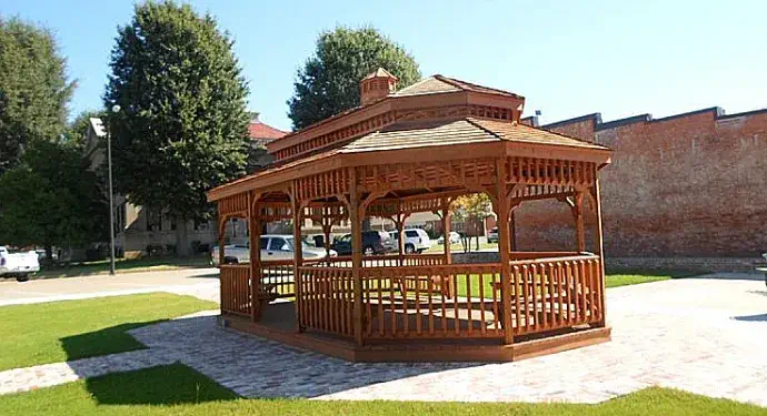 gazebo roof options