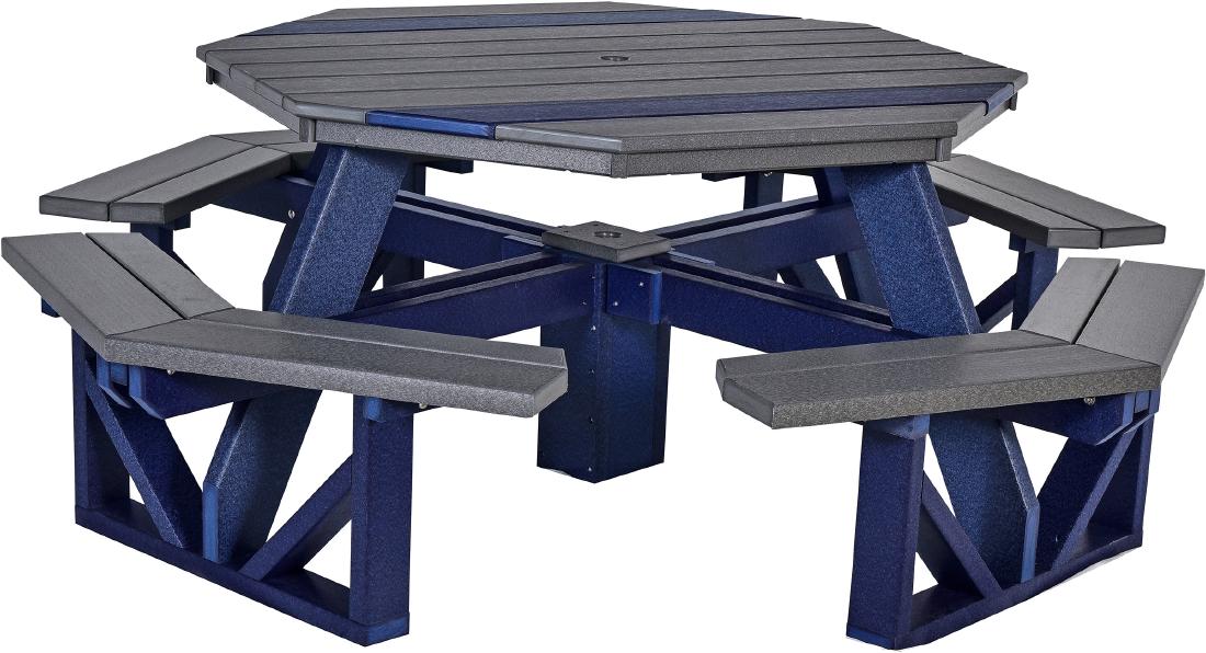 poly octagon table